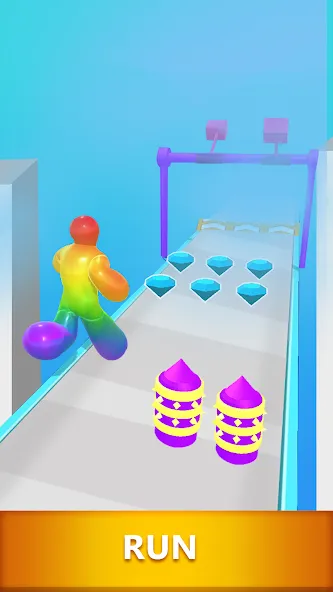 Blob Dash - Endless Runner (Блоб Дэш)  [МОД Unlimited Money] Screenshot 3