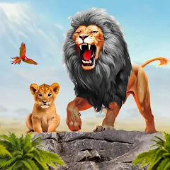 Взломанная Ultimate Lion Simulator Game (Лайон Симулятор)  [МОД Menu] - полная версия apk на Андроид