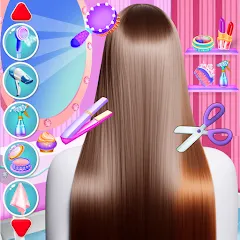 Скачать взломанную Fashion Braid Hairstyles Salon  [МОД Mega Pack] - полная версия apk на Андроид