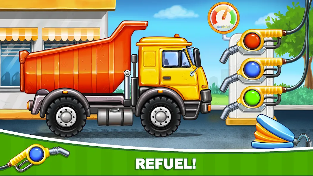 Car games Bulldozer for kids 5  [МОД Все открыто] Screenshot 2