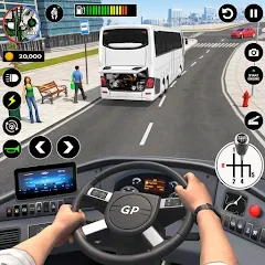 Скачать взлом Bus Simulator - Driving Games  [МОД Бесконечные деньги] - последняя версия apk на Андроид