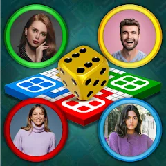 Взломанная Multiplayer Dice Ludo Games (Мультиплеер Дайс Лудо Игры)  [МОД Много денег] - стабильная версия apk на Андроид