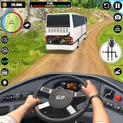 Взломанная Offroad Bus Simulator Bus Game (Оффроуд Автобус Симулятор Игра)  [МОД Бесконечные деньги] - стабильная версия apk на Андроид