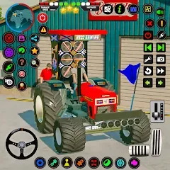 Взлом Tractor Driving - Tractor Game  [МОД Меню] - полная версия apk на Андроид