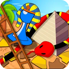 Скачать взломанную Snakes and Ladders (Змеи и лестницы)  [МОД Unlocked] - последняя версия apk на Андроид