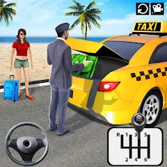 Взлом Taxi Simulator 3d Taxi Driver  [МОД Много денег] - полная версия apk на Андроид