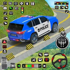 Скачать взлом Police Car Driving School Game (Полицейская школа вождения автомобилей)  [МОД Много денег] - полная версия apk на Андроид