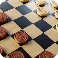 Взломанная Checkers Online - Duel friends (Чеккерс Онлайн)  [МОД Много монет] - последняя версия apk на Андроид