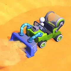 Скачать взломанную Sand Miner: Idle Mining Game (Сэнд Майнер)  [МОД Меню] - полная версия apk на Андроид