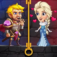 Взломанная Mr. Knight: Pin Puzzles  [МОД Бесконечные монеты] - последняя версия apk на Андроид