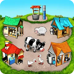 Взломанная Farm Frenzy：Legendary Classics  [МОД Меню] - полная версия apk на Андроид