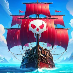 Скачать взлом Pirate Ships・Build and Fight  [МОД Unlimited Money] - стабильная версия apk на Андроид