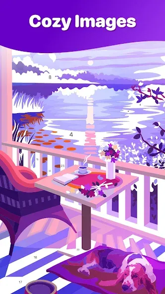 Hey Color Paint by Number Art  [МОД Mega Pack] Screenshot 4