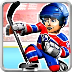 Взломанная BIG WIN Hockey (БИГ ВИН Хоккей)  [МОД Все открыто] - полная версия apk на Андроид