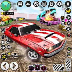 Скачать взломанную X Demolition Derby : Car Games  [МОД Много денег] - полная версия apk на Андроид