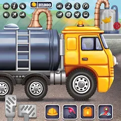Взлом Oil Tanker Truck Games  [МОД Бесконечные деньги] - стабильная версия apk на Андроид