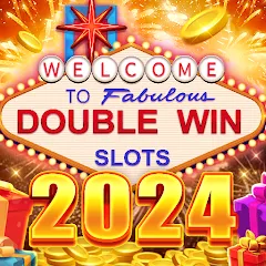 Взломанная Double Win Slots- Vegas Casino (Дабл Вин Слотс)  [МОД Menu] - последняя версия apk на Андроид
