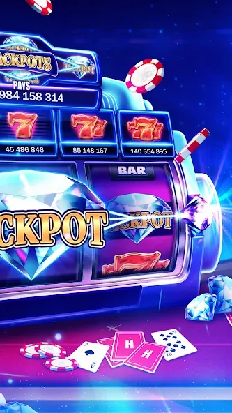 Huuuge Casino Slots Vegas 777 (Хьюдж Казино Слотс Вегас 777)  [МОД Меню] Screenshot 2
