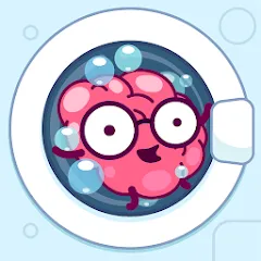 Скачать взломанную Brain Wash - Thinking Game (Брейн Вош)  [МОД Все открыто] - стабильная версия apk на Андроид