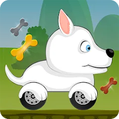 Взлом Racing games for kids - Dogs  [МОД Бесконечные деньги] - стабильная версия apk на Андроид