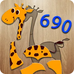 Скачать взлом 690 Puzzles for preschool kids  [МОД Бесконечные деньги] - стабильная версия apk на Андроид
