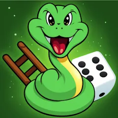 Взломанная Snakes and Ladders Board Games  [МОД Mega Pack] - полная версия apk на Андроид