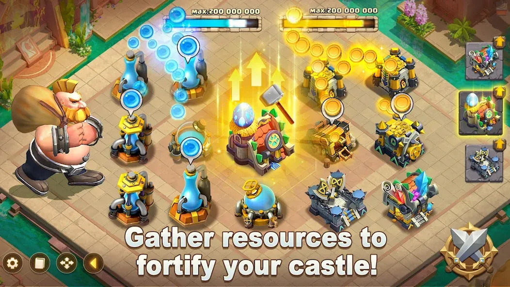 Castle Clash: World Ruler (Кастл Клаш)  [МОД Бесконечные деньги] Screenshot 4