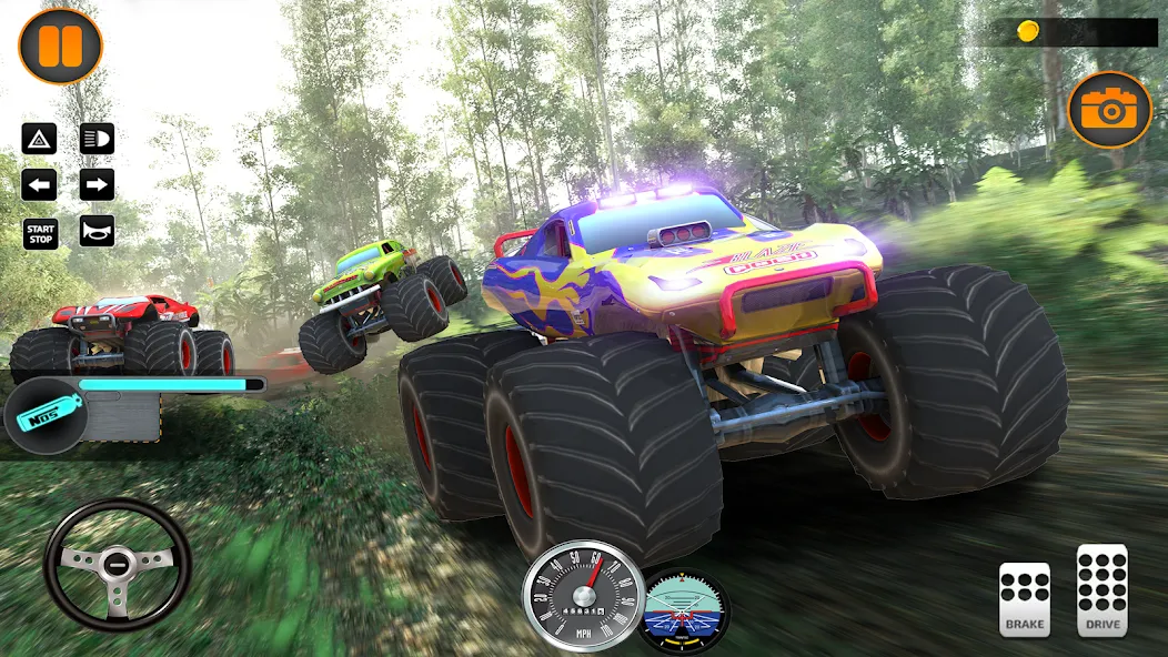 Monster Truck Off Road Racing  [МОД Бесконечные деньги] Screenshot 5