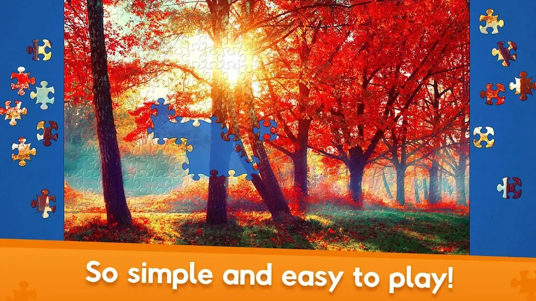 Jigsaw World (Джигсоу Ворлд)  [МОД Все открыто] Screenshot 3