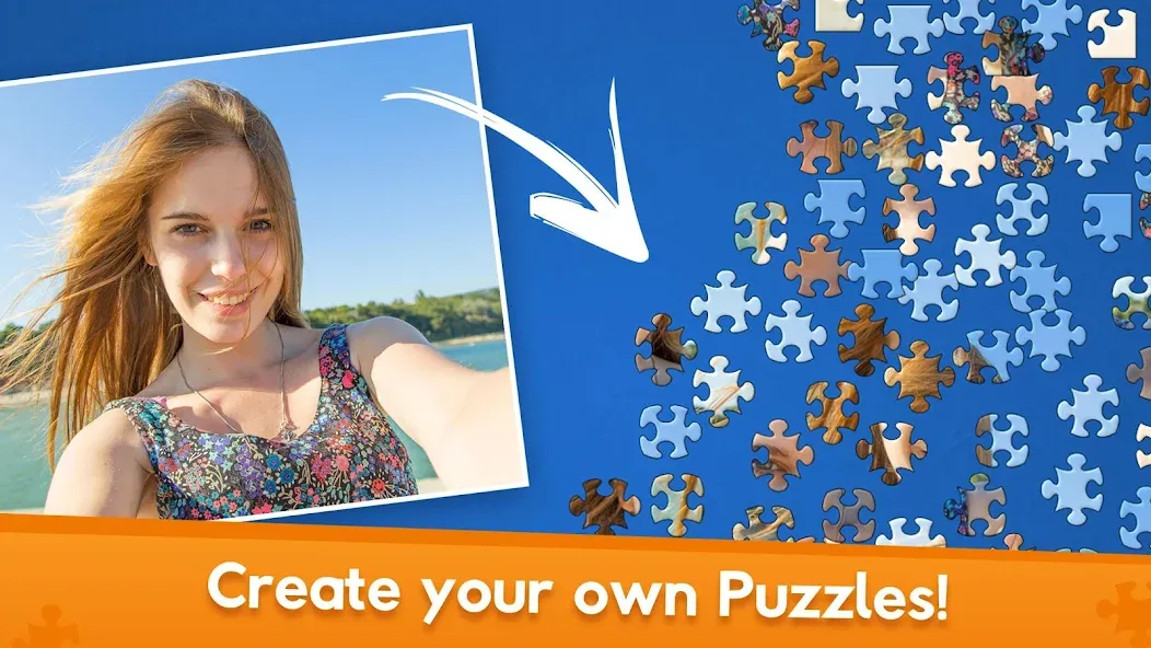 Jigsaw World (Джигсоу Ворлд)  [МОД Все открыто] Screenshot 5