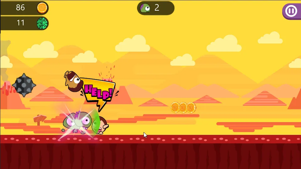 Monster Run: Jump Or Die  [МОД Много денег] Screenshot 2