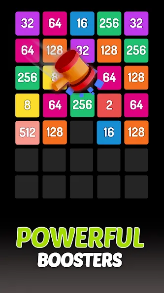 X2 Blocks - 2048 Number Game (Блоки)  [МОД Mega Pack] Screenshot 4