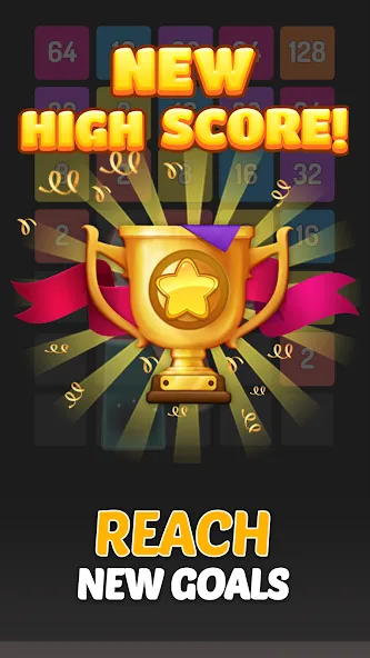 X2 Blocks - 2048 Number Game (Блоки)  [МОД Mega Pack] Screenshot 5