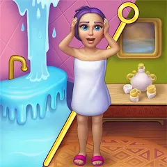 Скачать взломанную Open House: Match 3 puzzles (Открытый дом)  [МОД Unlocked] - стабильная версия apk на Андроид