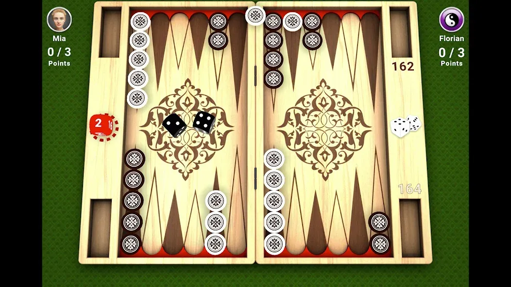 Backgammon -  Board Game  [МОД Все открыто] Screenshot 4