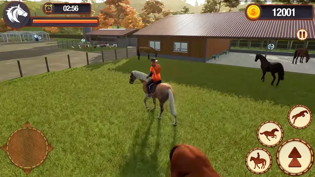 My Horse Herd Care Simulator (Мой симулятор ухода за стадом лошадей)  [МОД Menu] Screenshot 4