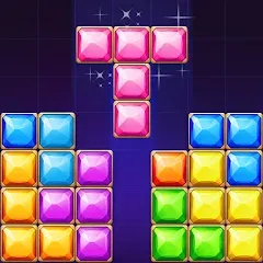 Взлом Block Puzzle - Gem Block (Блокпазл блокголоволомка)  [МОД Меню] - полная версия apk на Андроид