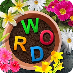 Скачать взломанную Word Garden : Crosswords (Уорд Гарден)  [МОД Много монет] - полная версия apk на Андроид