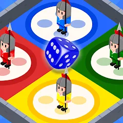 Скачать взломанную Ludo Offline Dice Board Game  [МОД Все открыто] - полная версия apk на Андроид