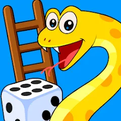 Скачать взлом Snake and Ladder Games  [МОД Бесконечные монеты] - последняя версия apk на Андроид