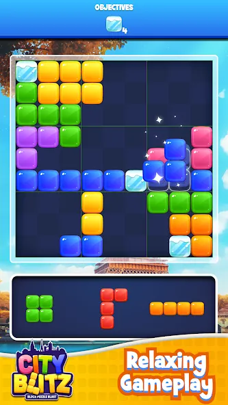 City Blitz-Block Puzzle Blast (Блок Головоломка Кинг)  [МОД Много денег] Screenshot 2