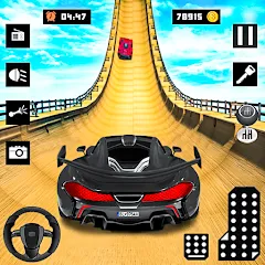 Скачать взломанную Ramp Car Stunt Racing Game (Крейзи Кар Стантс)  [МОД Бесконечные монеты] - последняя версия apk на Андроид