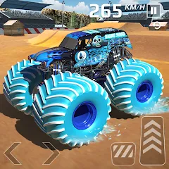 Взлом Car Games: Monster Truck Stunt (Монстртрак стант)  [МОД Бесконечные монеты] - последняя версия apk на Андроид