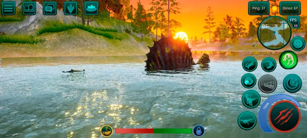 The Cursed Dinosaur Isle: Game  [МОД Много денег] Screenshot 3