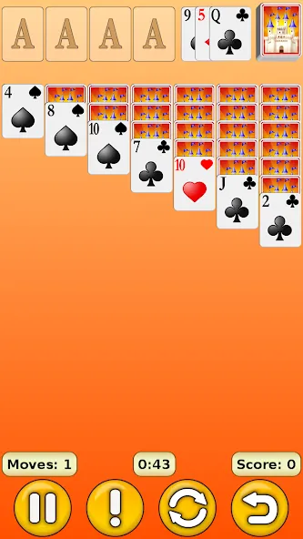 Solitaire  [МОД Бесконечные монеты] Screenshot 4