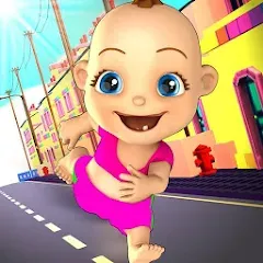 Взлом Baby Run The Babysitter Escape  [МОД Много денег] - полная версия apk на Андроид