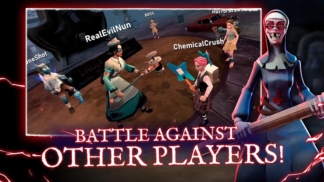 Horror Brawl (Хоррор Броул)  [МОД Menu] Screenshot 2