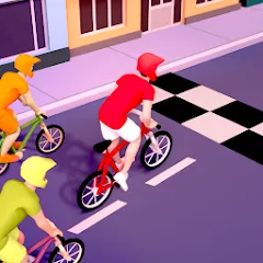 Скачать взлом Bike Rush (Байк Раш)  [МОД Бесконечные деньги] - стабильная версия apk на Андроид
