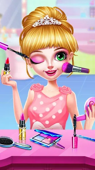 Princess Makeup Salon  [МОД Menu] Screenshot 2