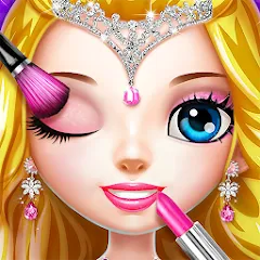 Взлом Princess Makeup Salon  [МОД Menu] - полная версия apk на Андроид